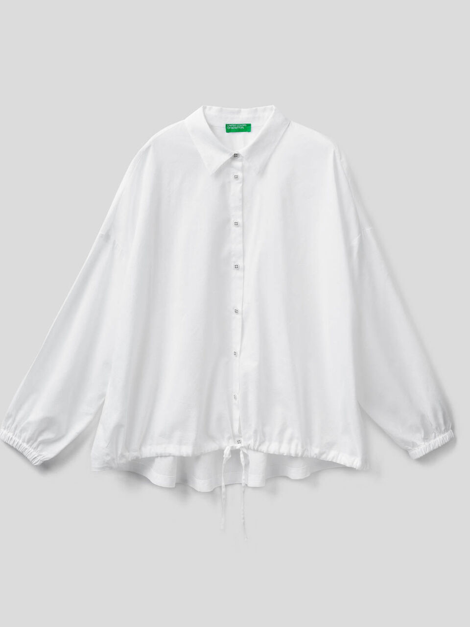 Shirt with drawstring image number 1