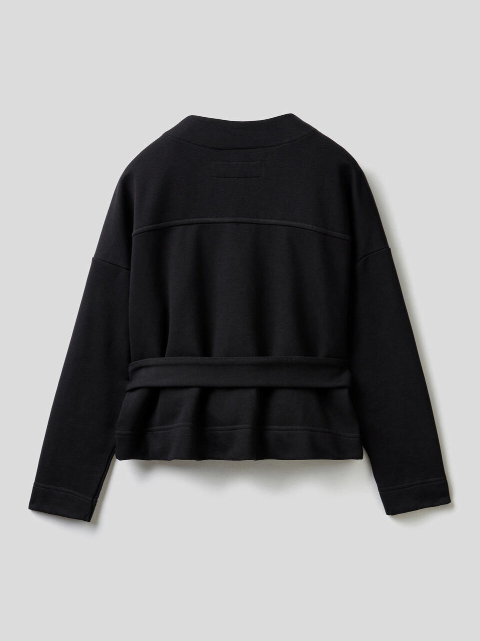 Kimono style sweat cardigan image number 2