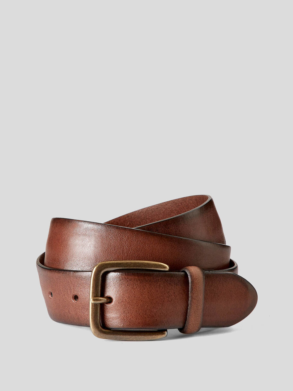 Genuine leather belt image number 1