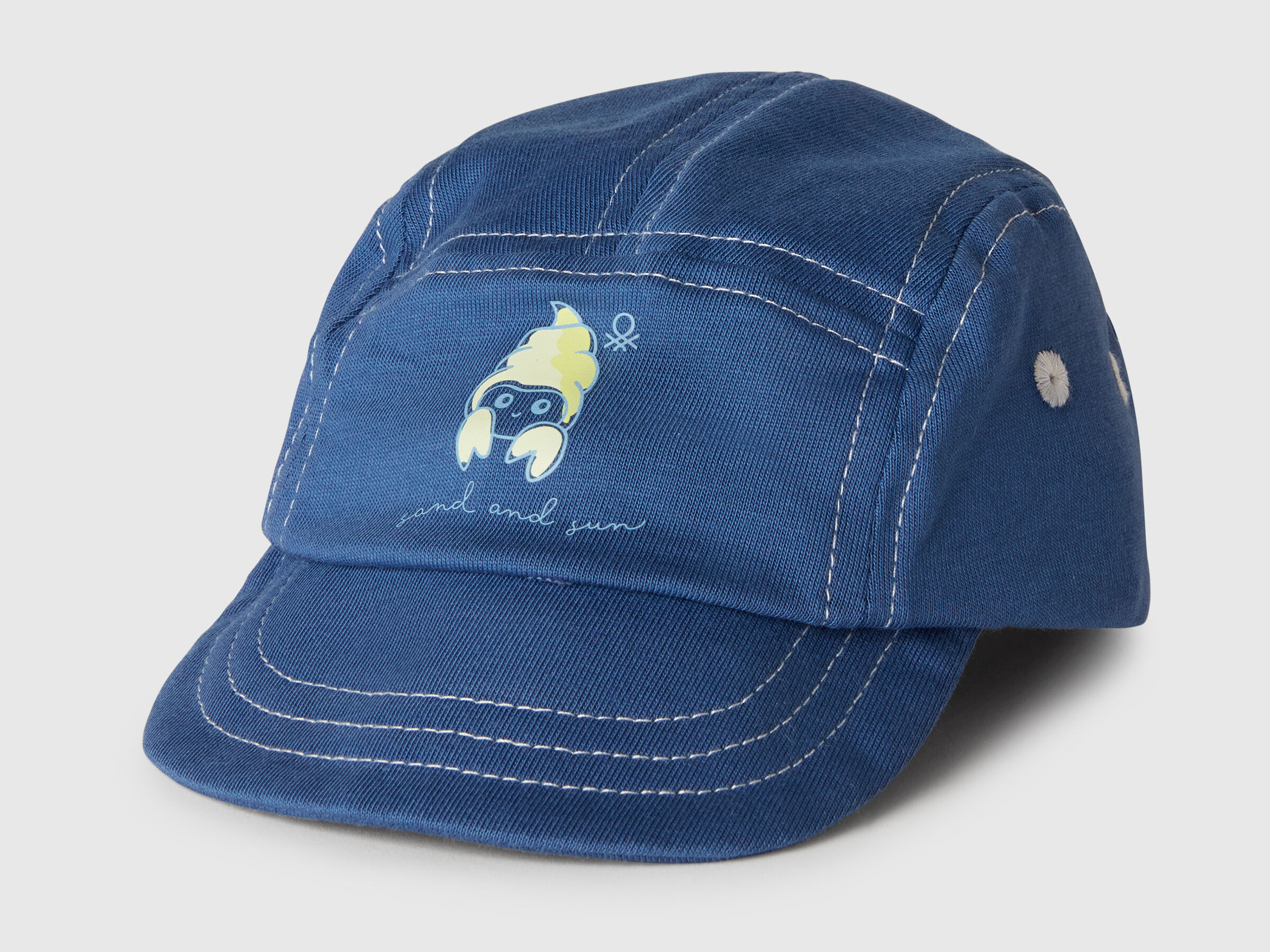 CAP WITH VISOR New Born (0-18 months) image number 2