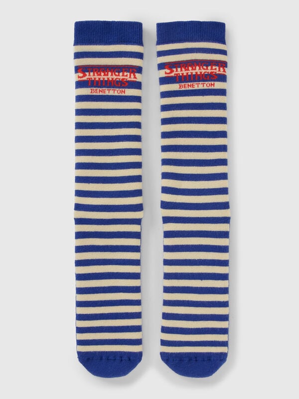 Stranger Things striped socks