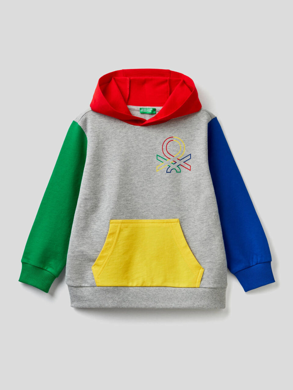 100% cotton hoodie image number 1
