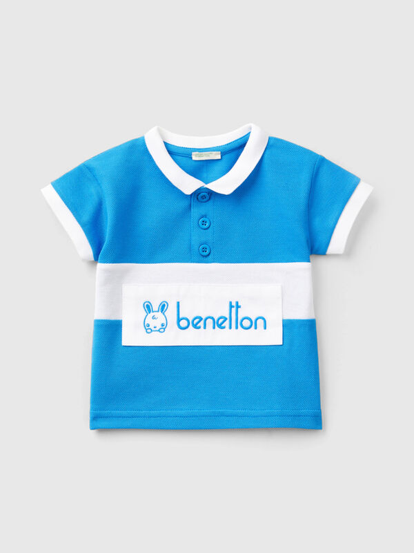 Polo in organic cotton New Born (0-18 months)