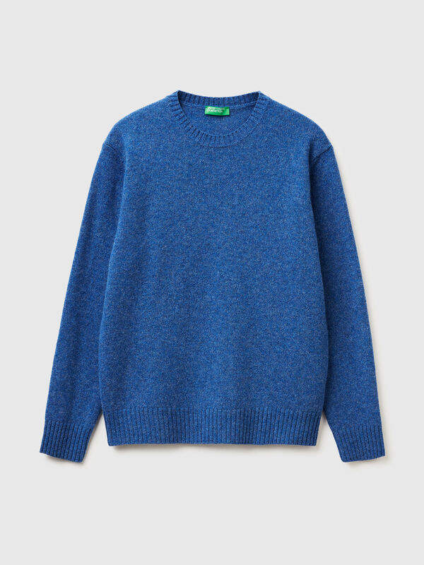 Sweater in Shetland wool Men
