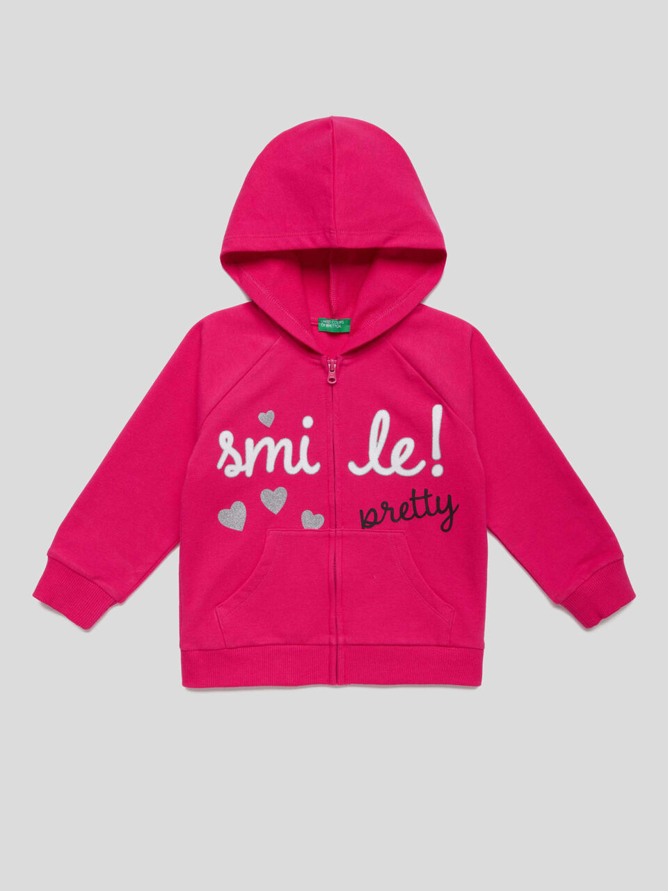 Glittery print sweatshirt image number 1