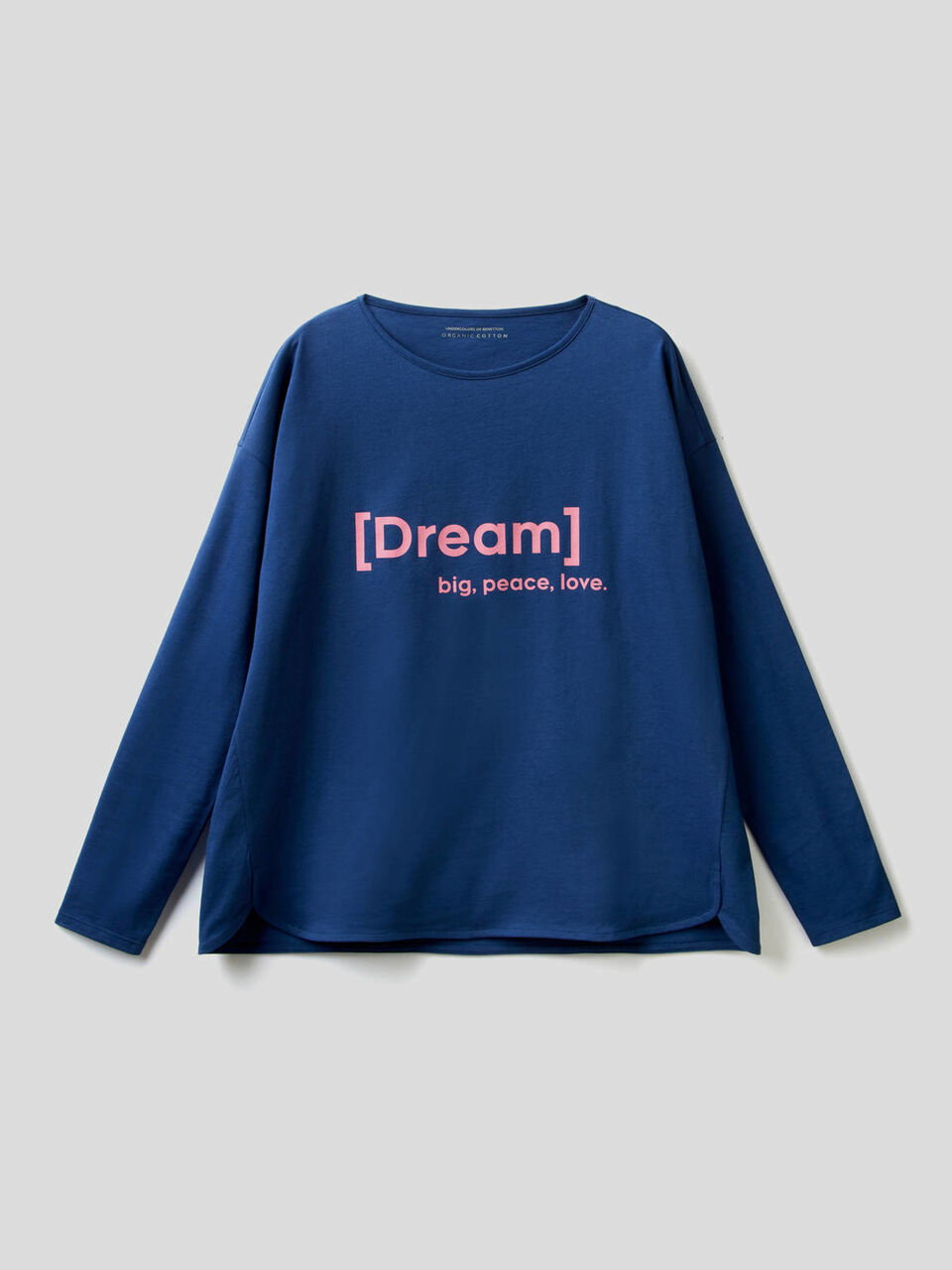 Pure cotton t-shirt with print image number 1