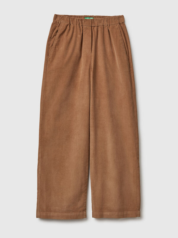 Wide velvet trousers Wide velvet trousers Women