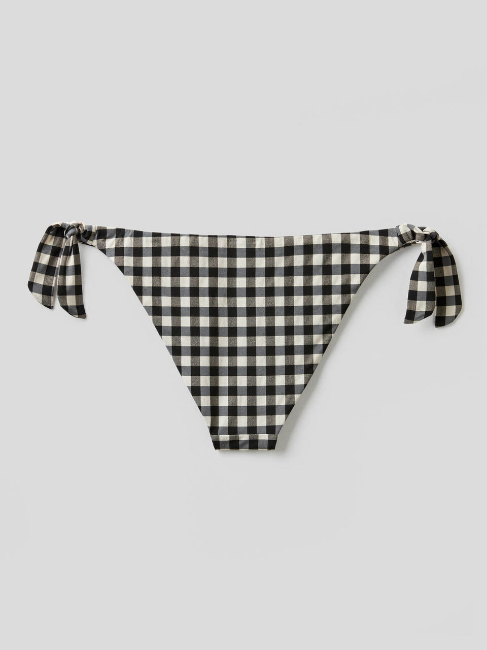 Vichy swim bottoms with bows image number 2