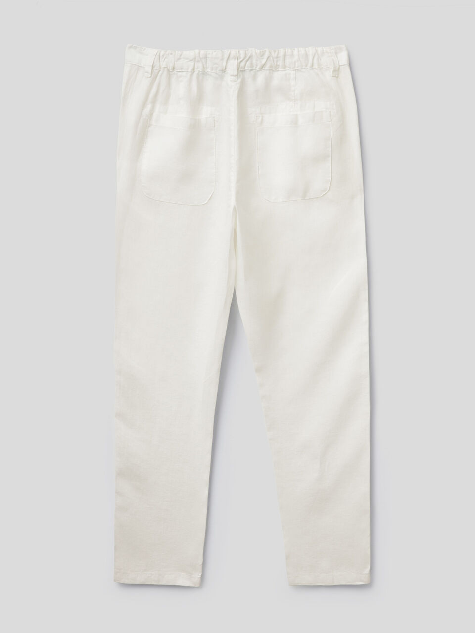 Chino pants in pure linen image number 2