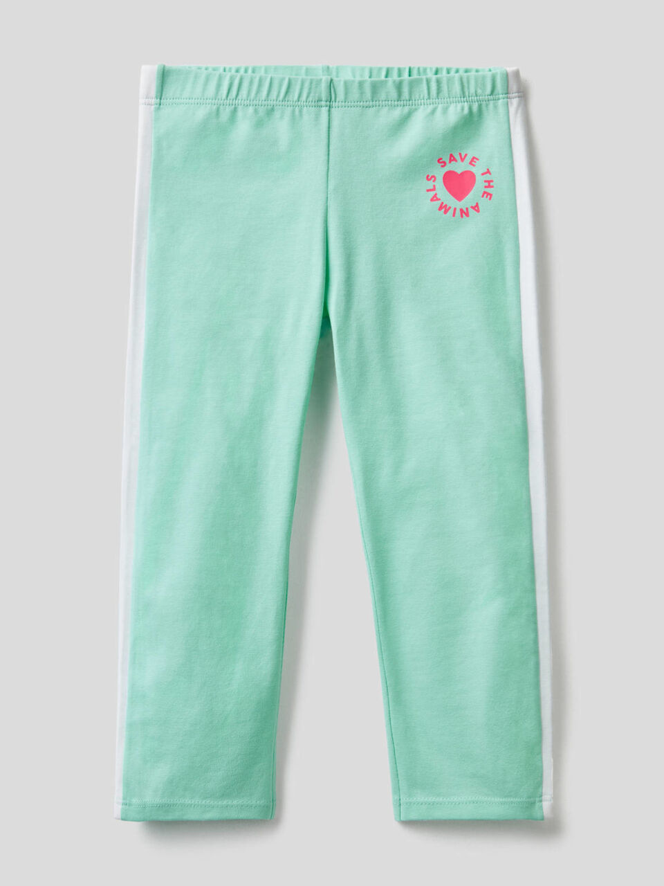 Leggings with clashing band image number 1
