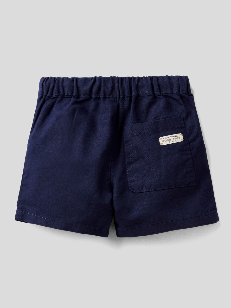 Shorts in linen blend image number 2