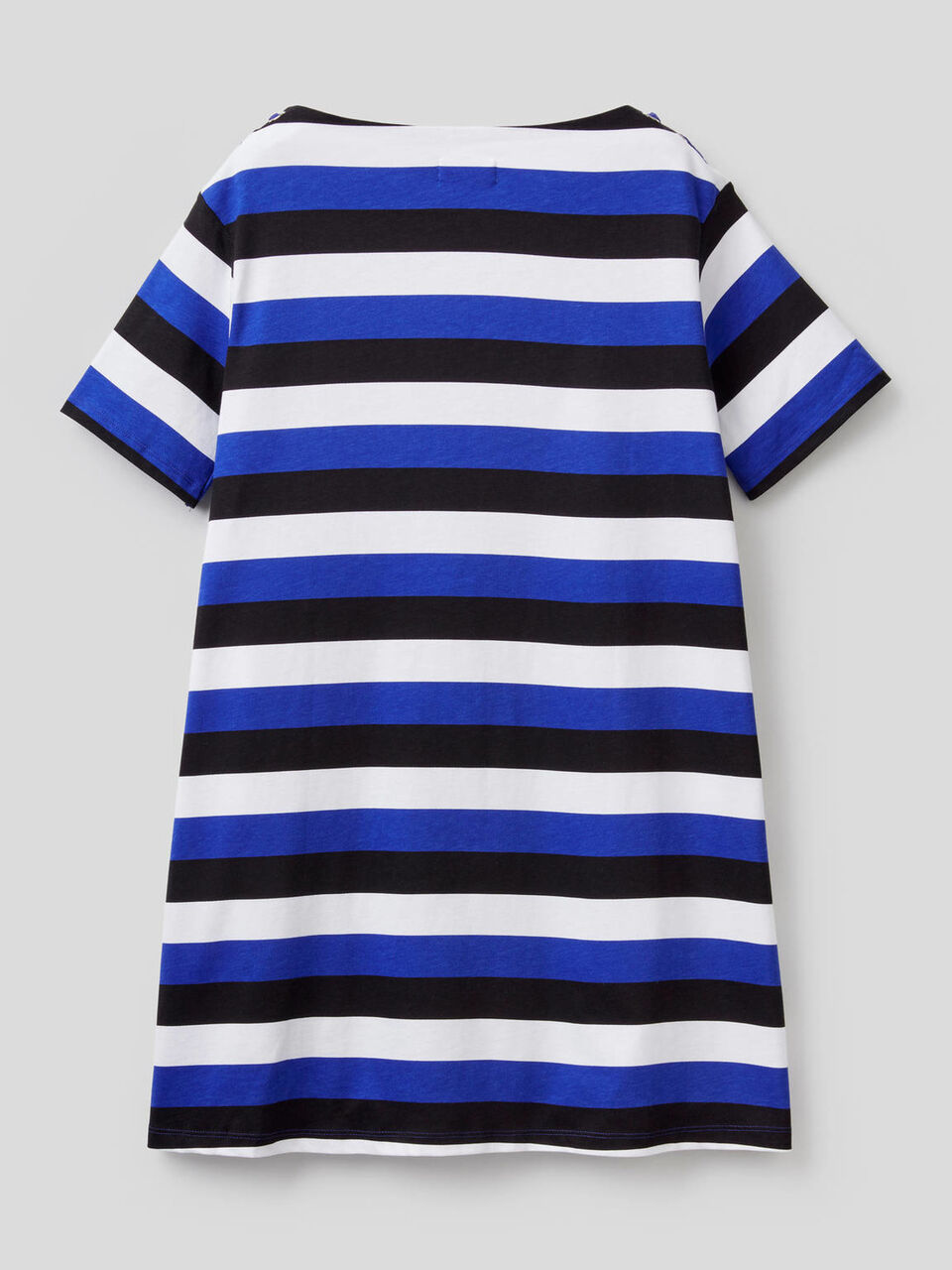 Striped dress in pure cotton image number 2