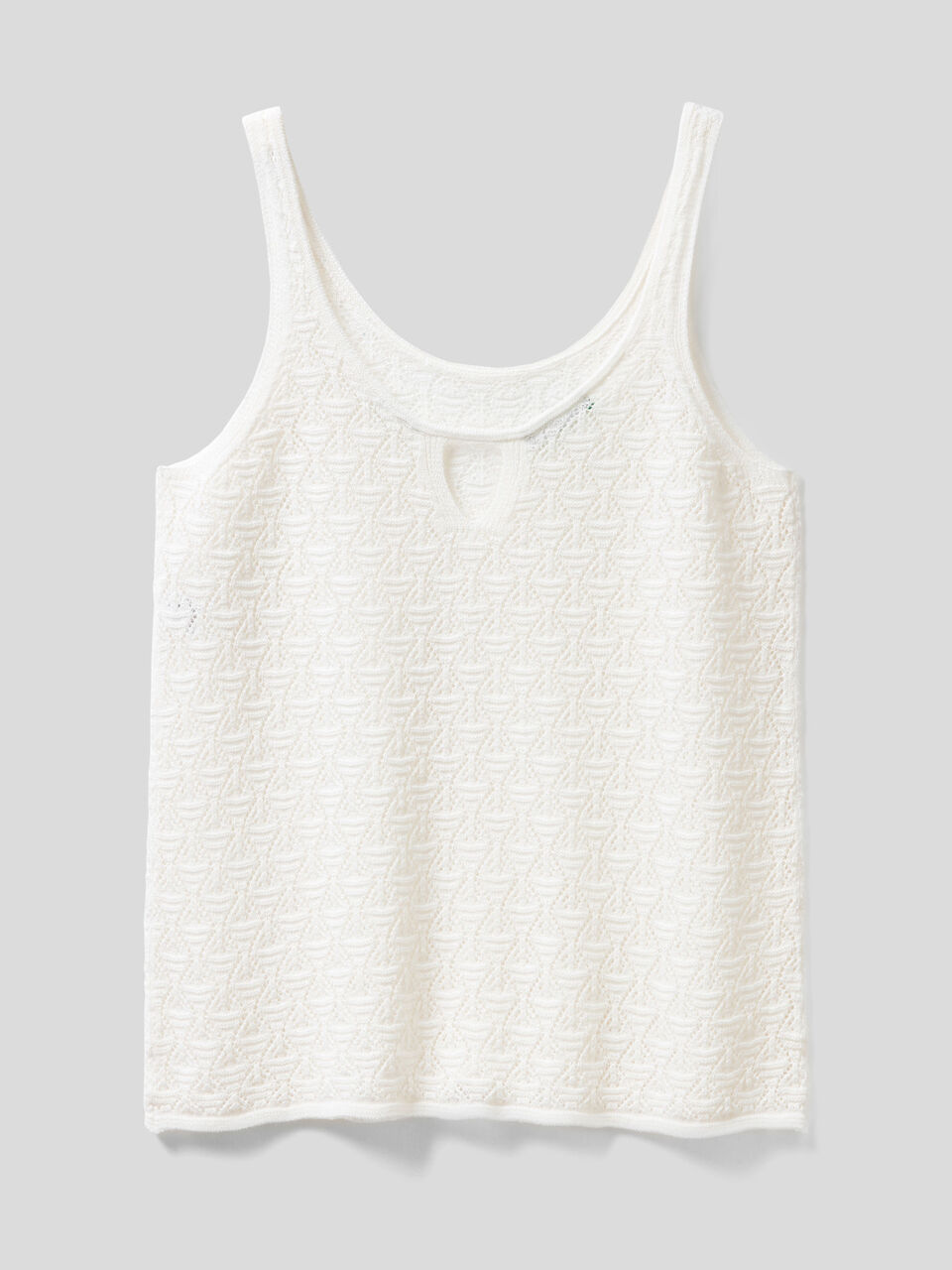 Soft tank top in lace image number 2