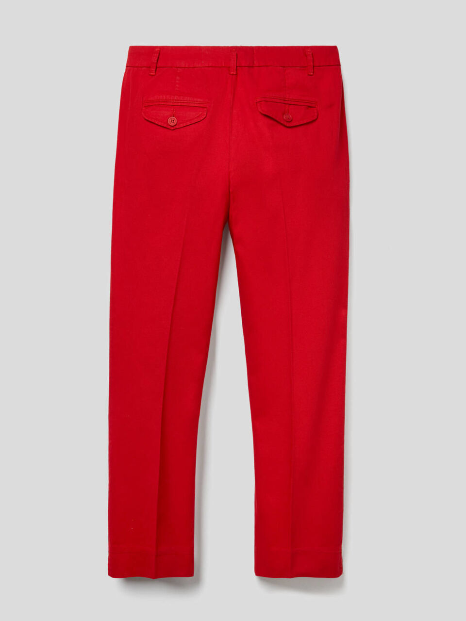 Cropped chinos in stretch cotton image number 2