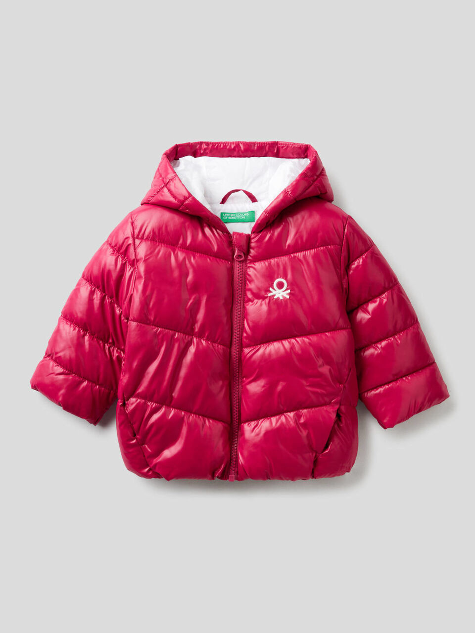Padded jacket in recycled wadding image number 1