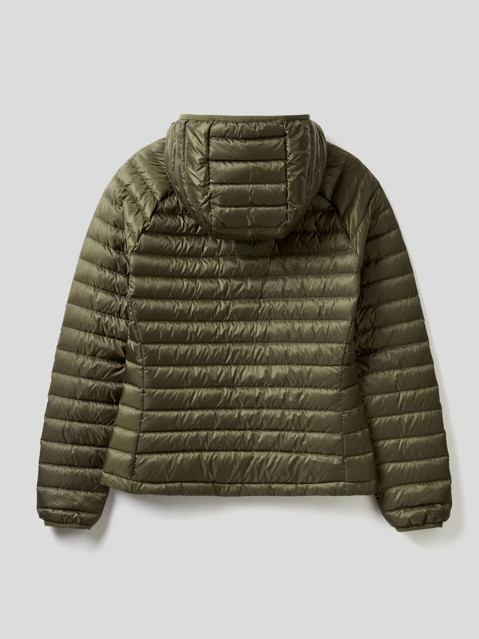 Puffer jacket with hood image number 2