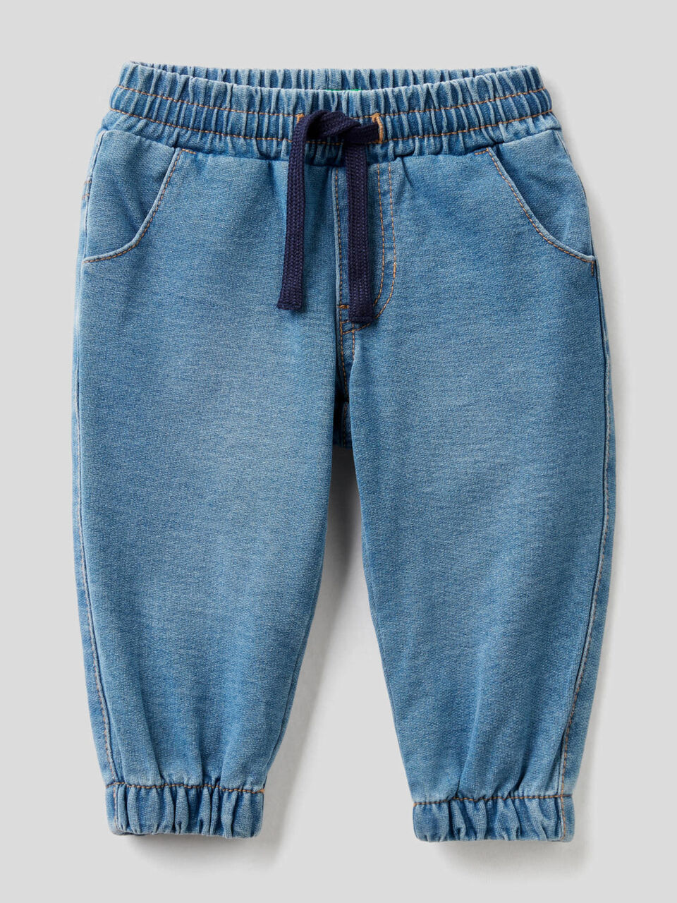 Denim look sweatpants image number 1