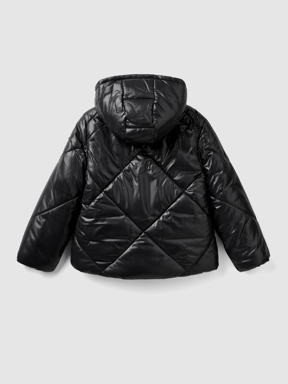 Puffer jacket with hood image number 2