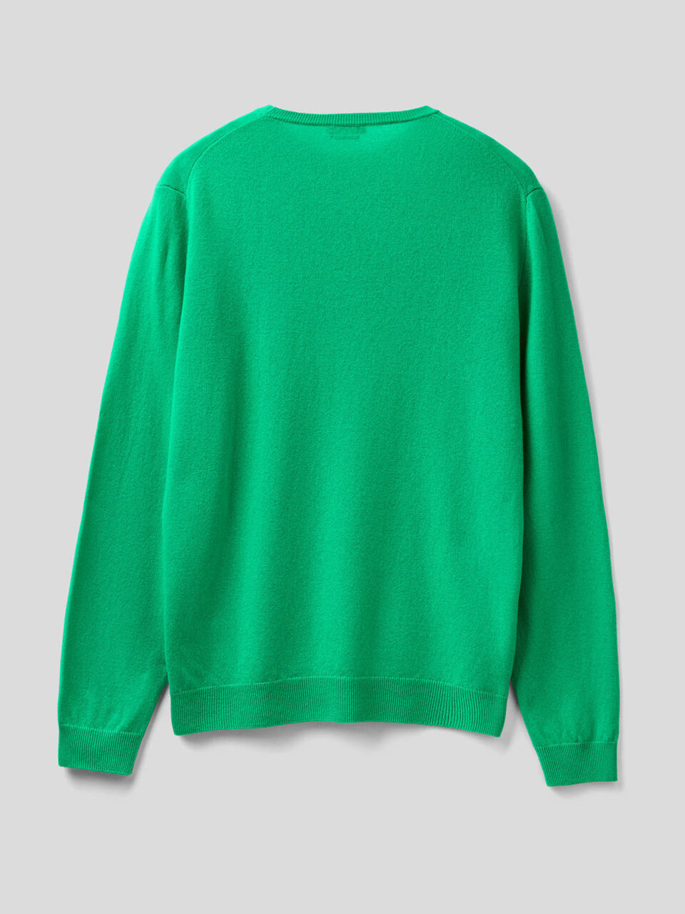 Crew neck sweater in pure virgin wool image number 2