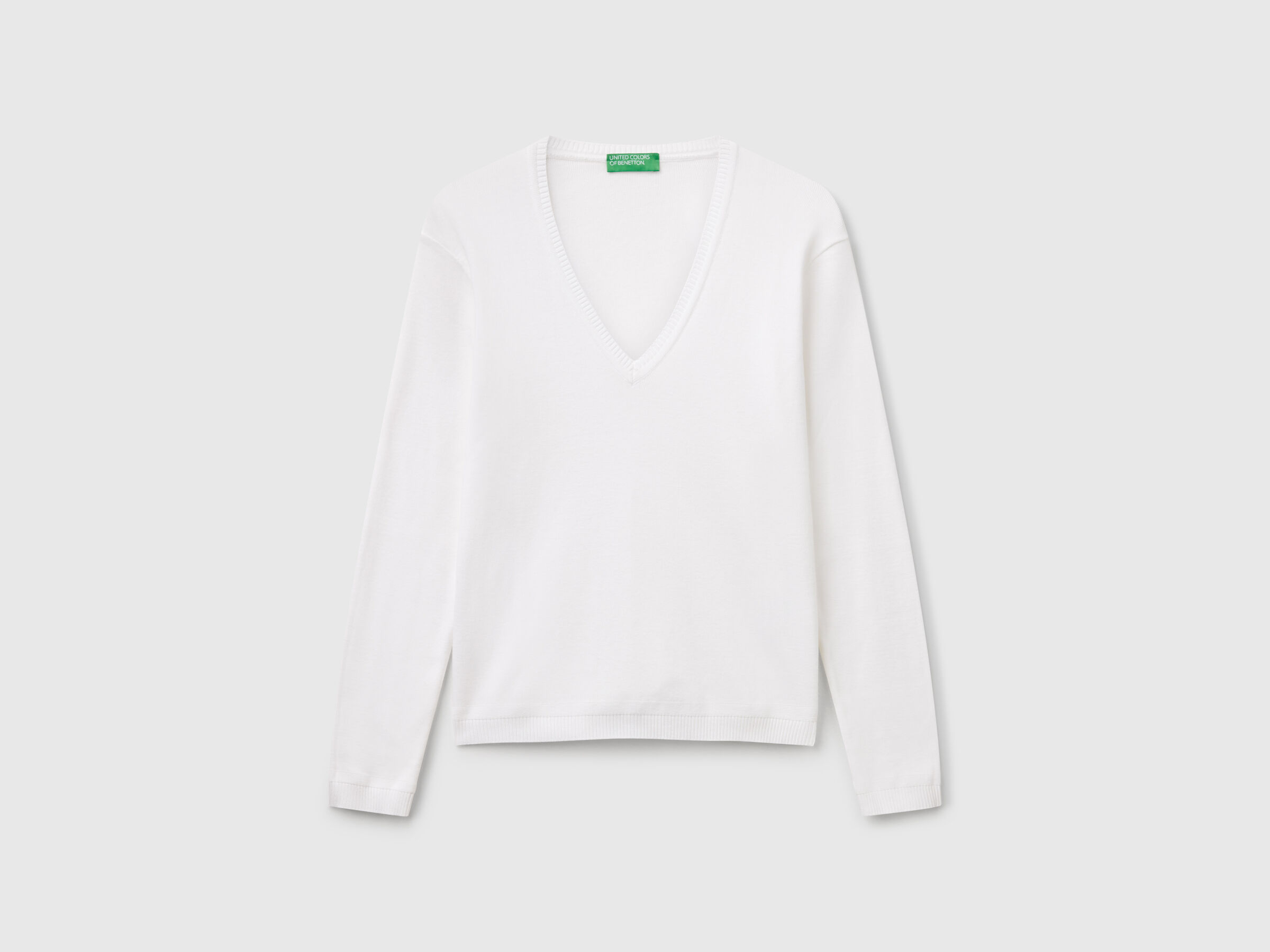 V NECK SWEATER L/S Women image number 3