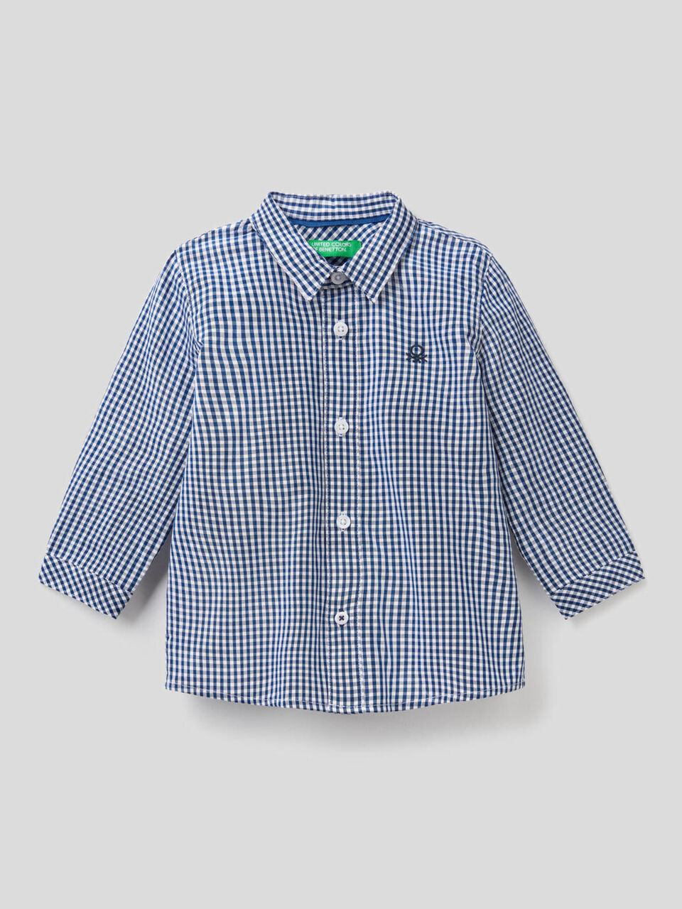 Shirt in pure cotton image number 1