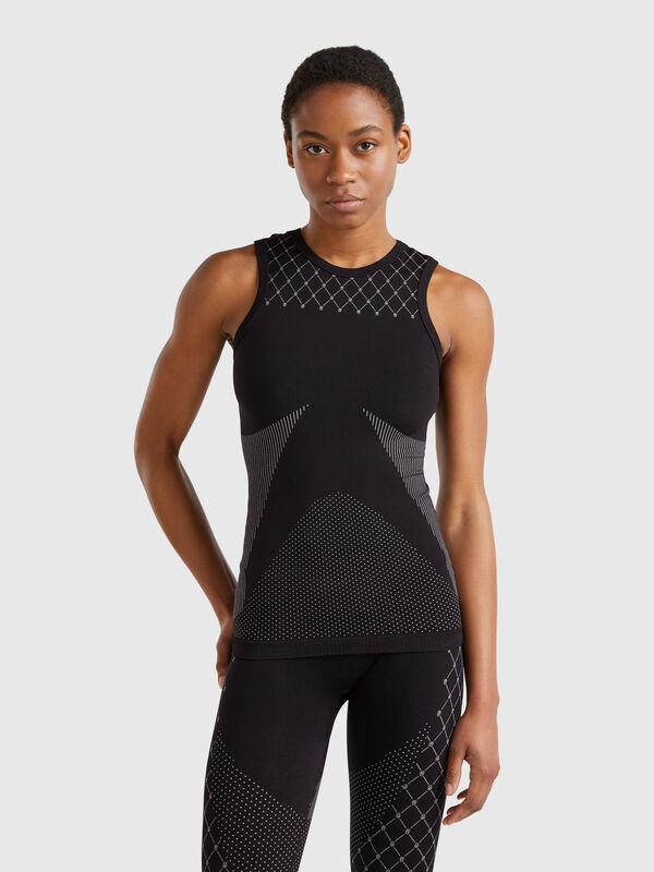 Seamless sports tank top Women