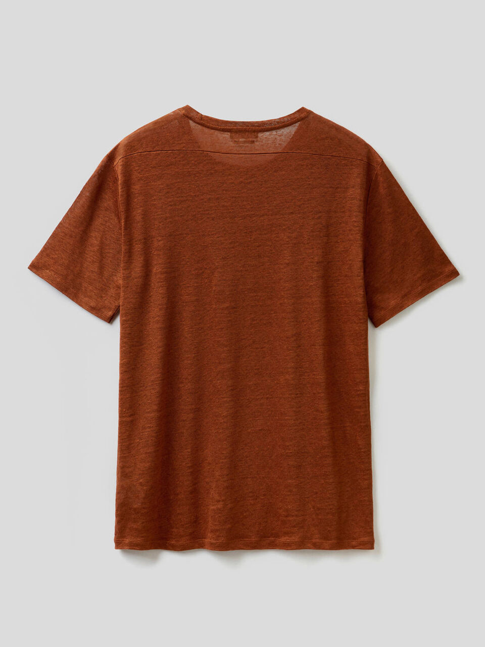 T-shirt in pure linen image number 2