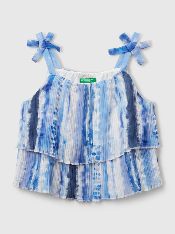 Pleated top Junior Girl