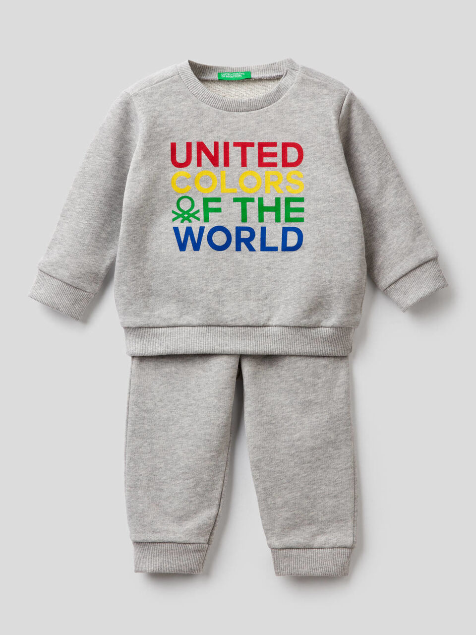 Sweat tracksuit in organic cotton image number 1