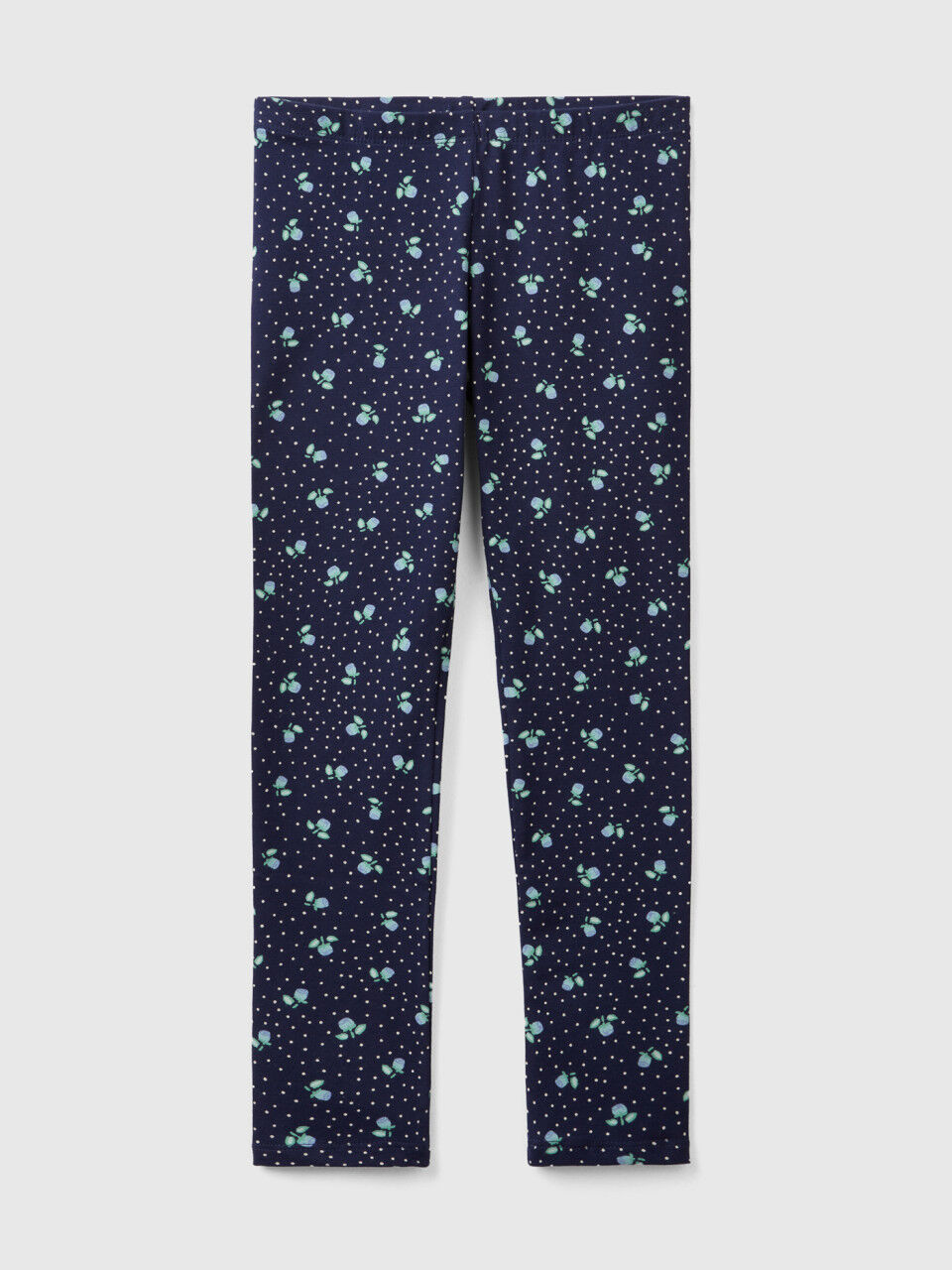Leggings with patterned print