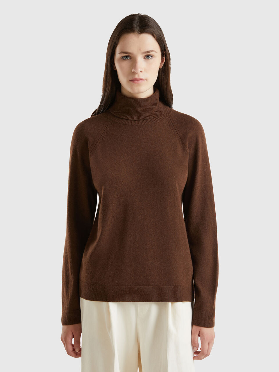 TURTLE NECK SWEATER Women image number null