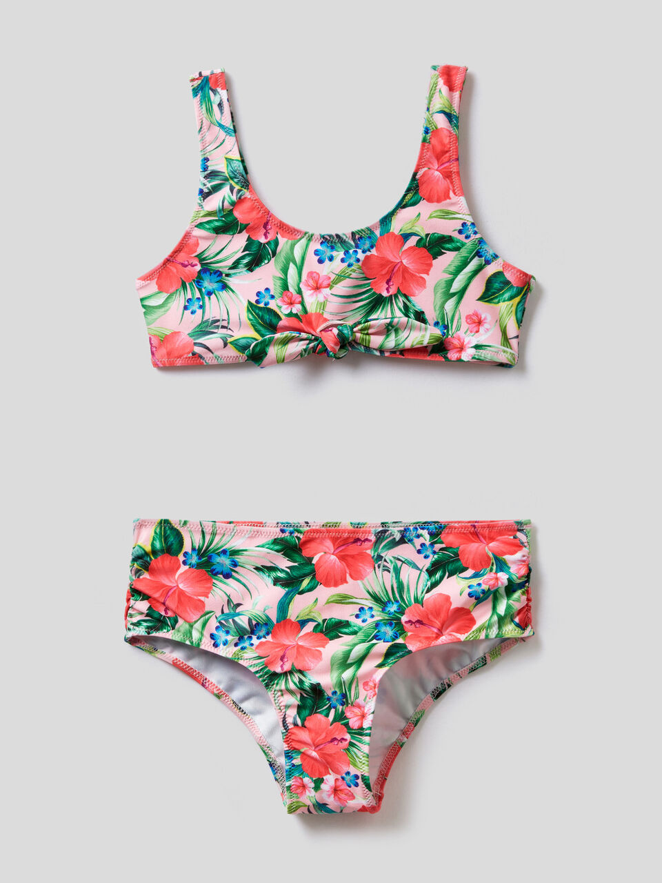 Floral pattern bikini image number 1