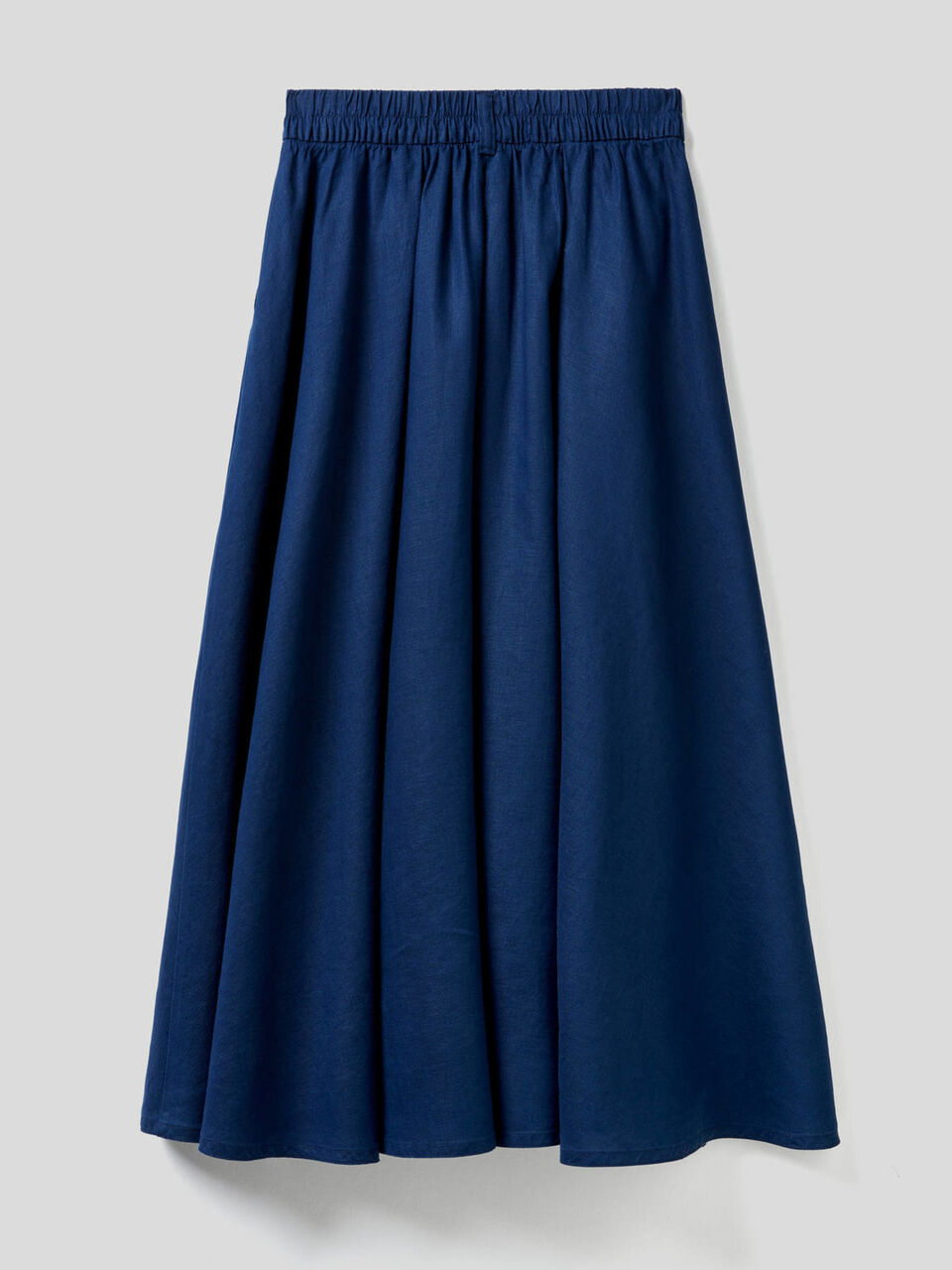 Long skirt in 100% linen image number 2