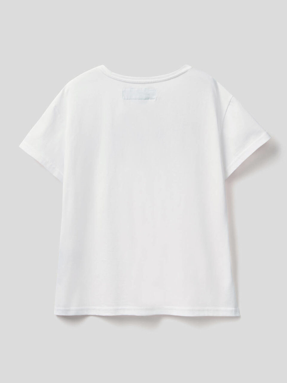 100% organic cotton t-shirt with logo print image number 2