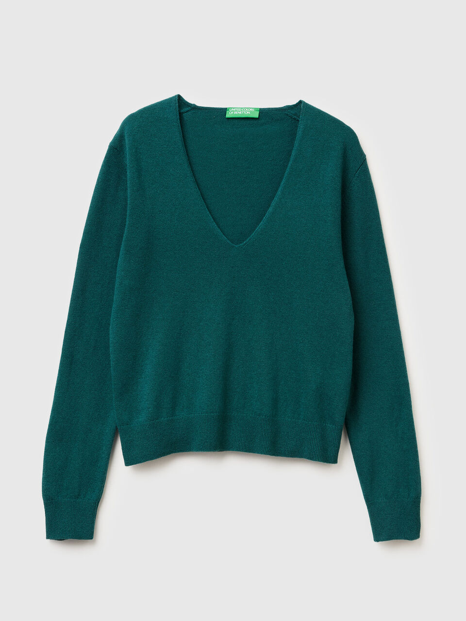 V NECK SWEATER L/S Women image number null