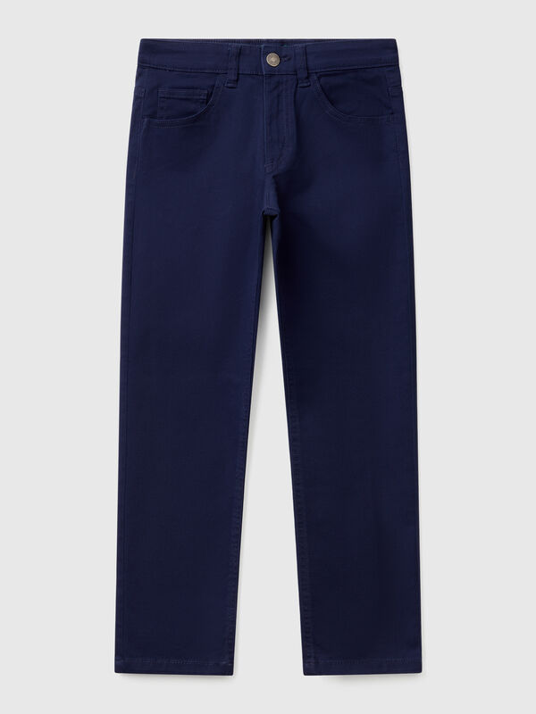 Five pocket slim fit trousers Junior Boy