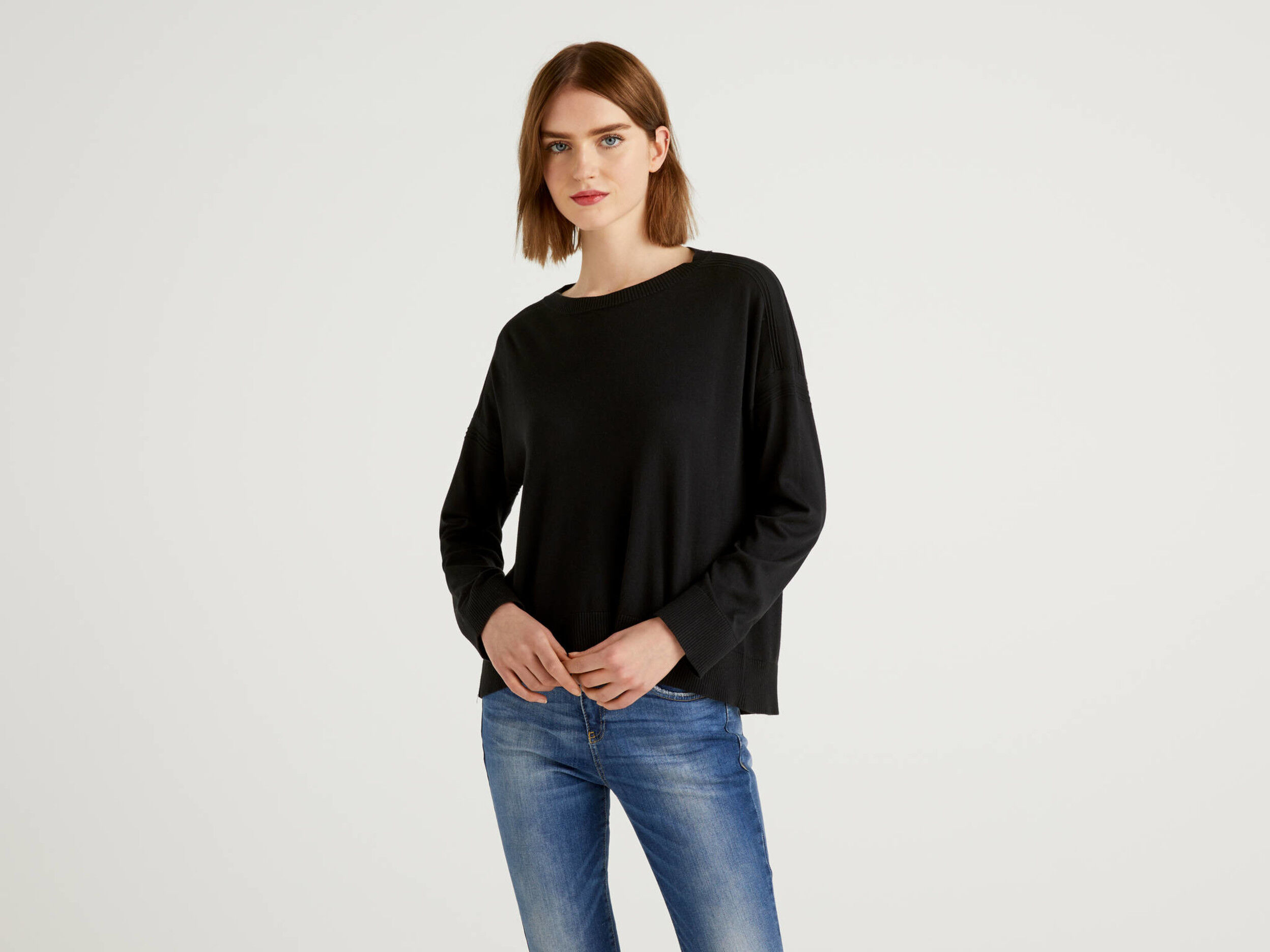 Black sweater near me clearance