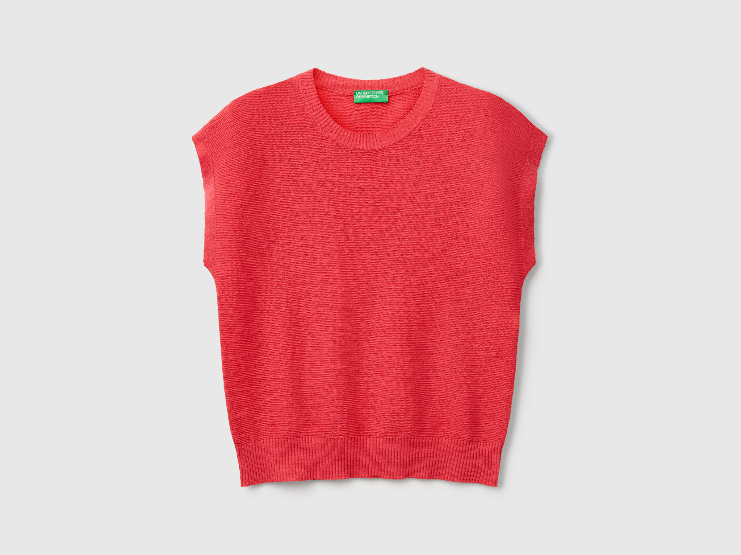 SLEEVELESS SWEATER Women image number 3