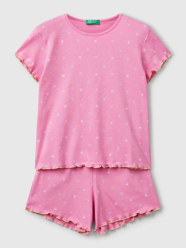 Pyjamas with logo print Junior Girl