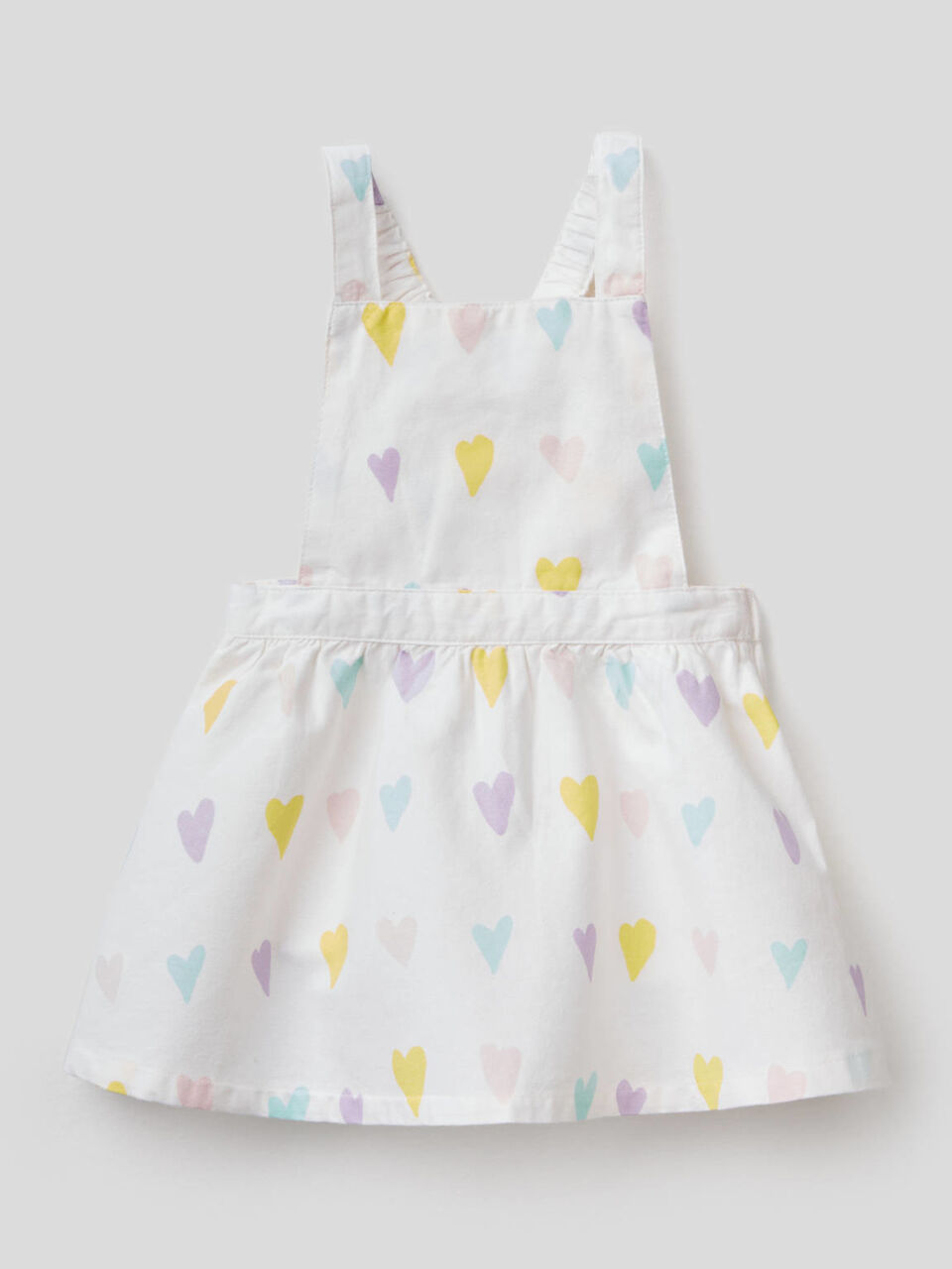 Overall skirt in pure cotton image number 1