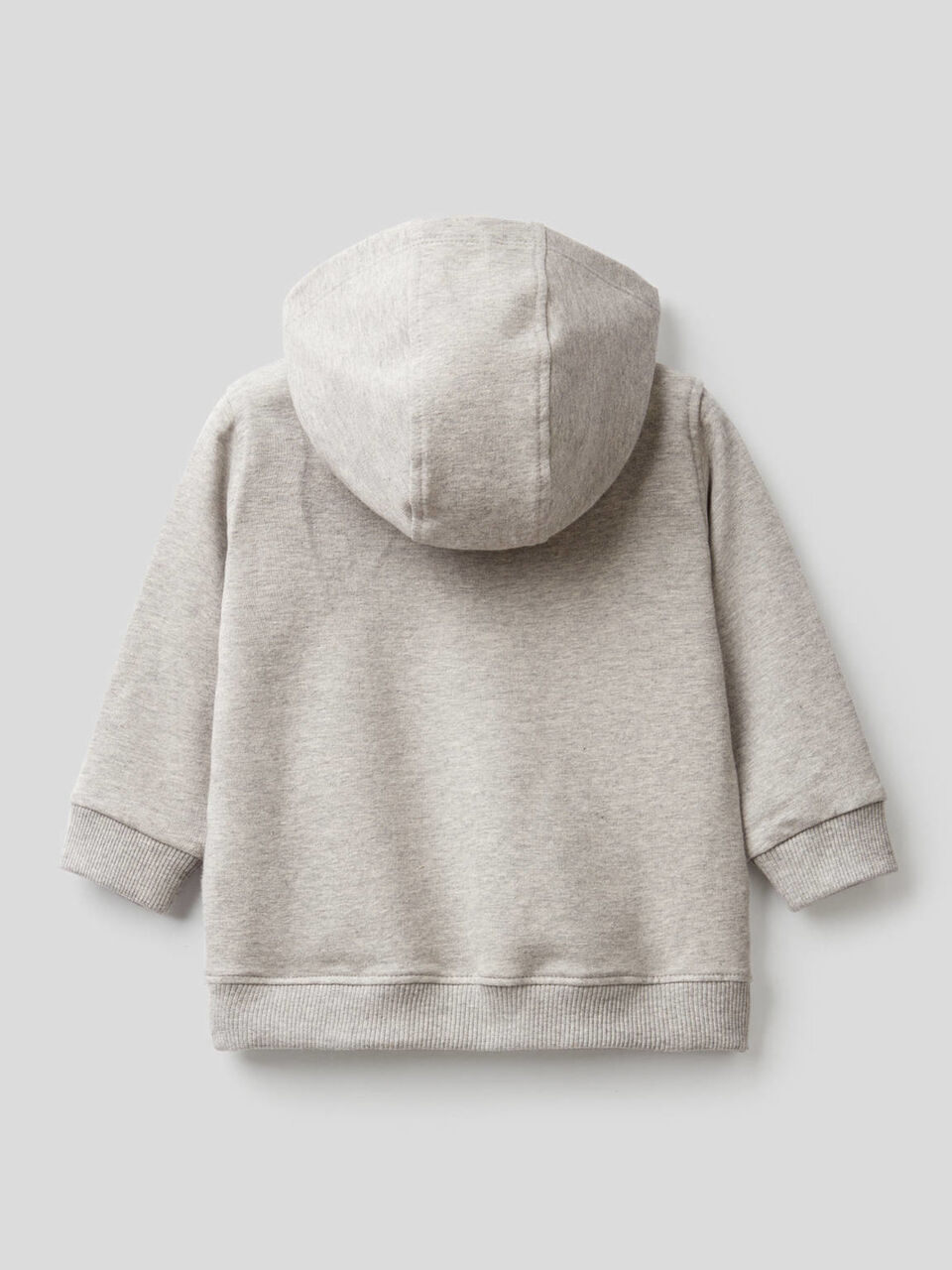 Hoodie in stretch organic cotton image number 2