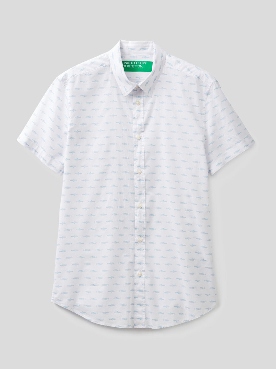 Short sleeve slim fit shirt image number 1