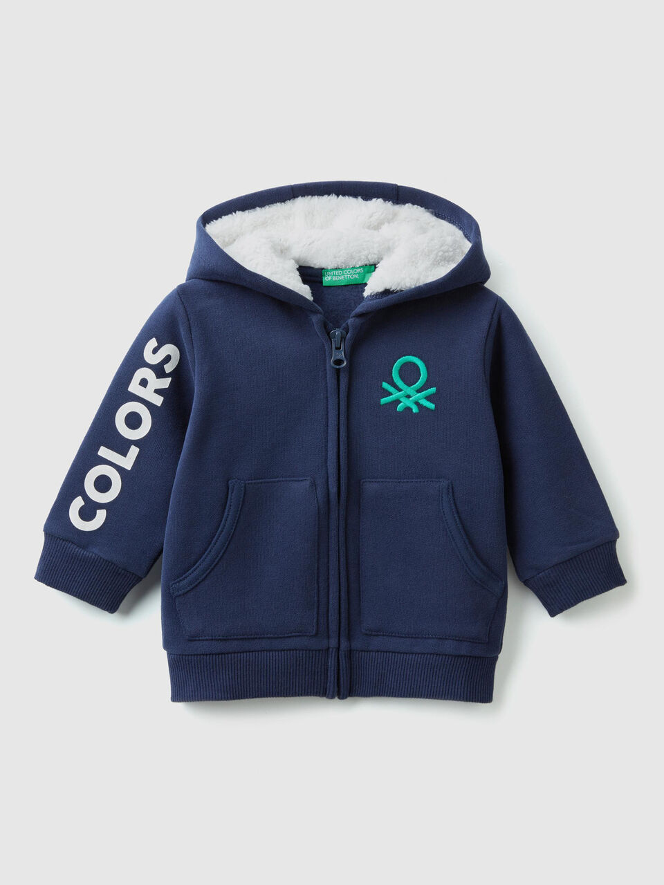 Hoodie with logo print image number 1