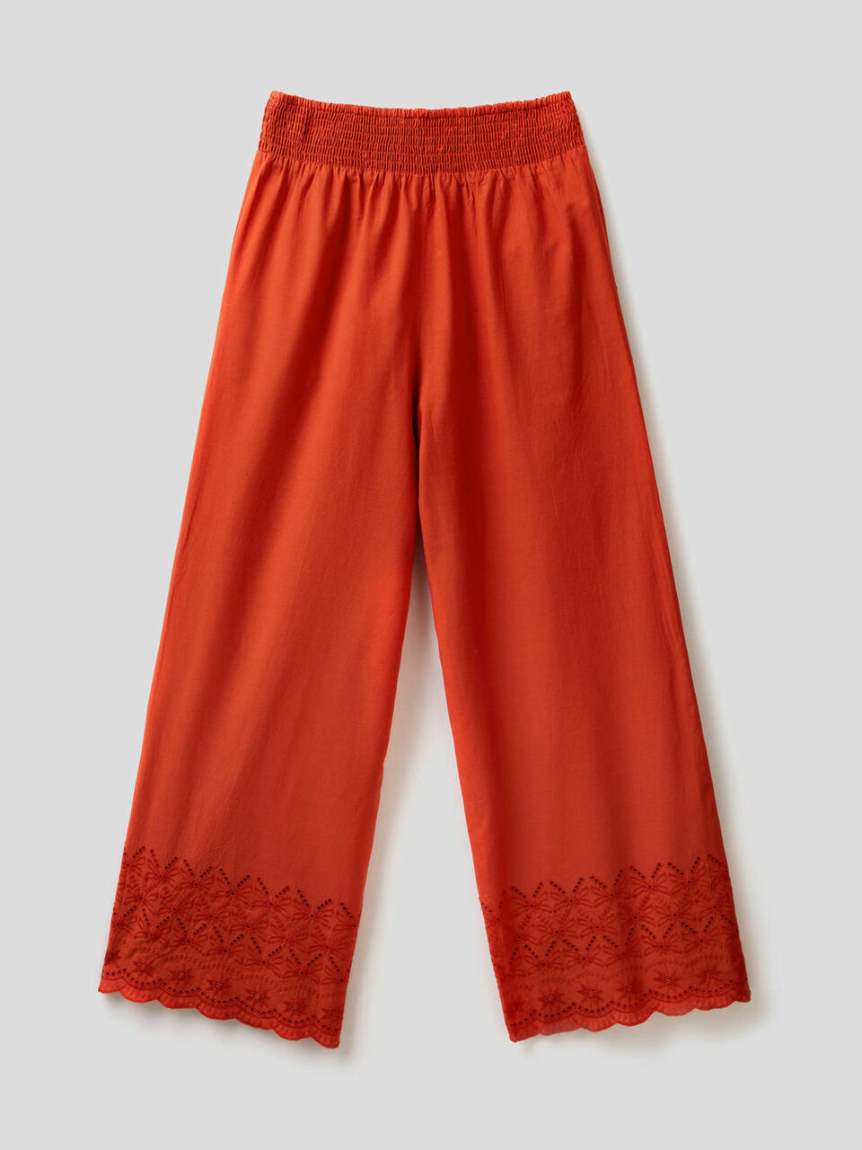 Pants with embroidery image number 2