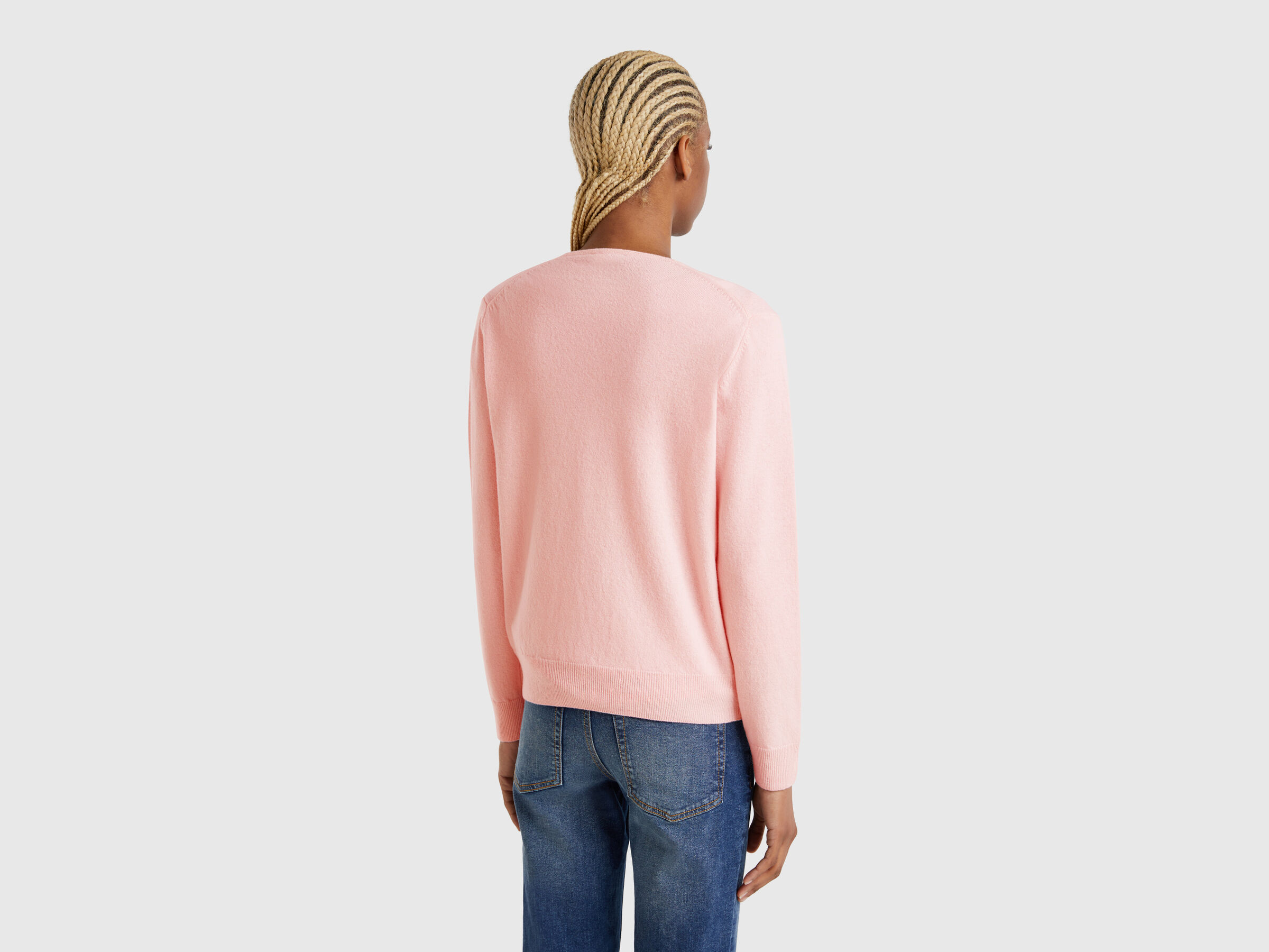 V NECK SWEATER L/S Women image number 1