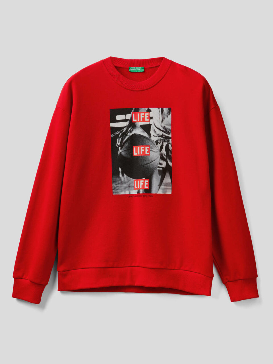 Life sweatshirt in 100% organic cotton image number 1