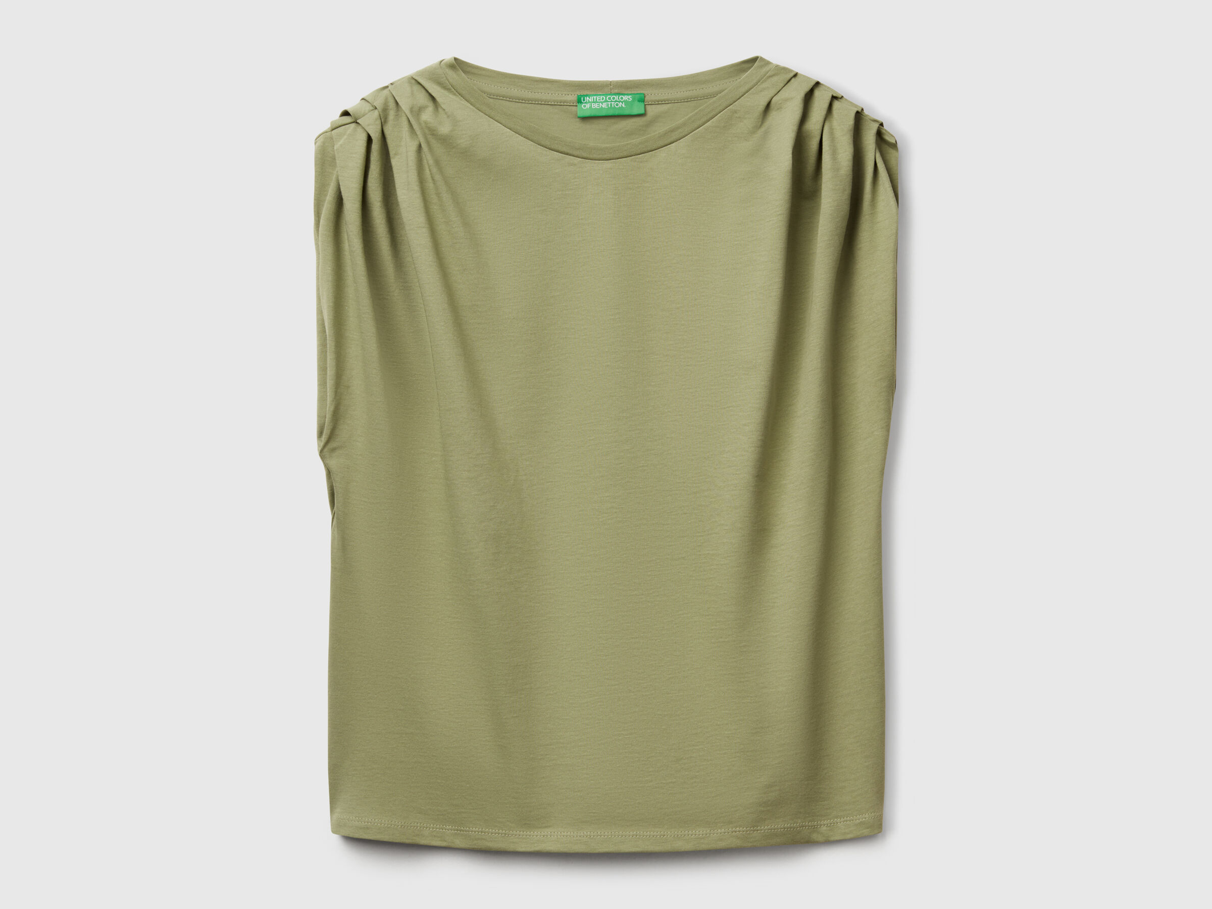 SLEEVELESS SWEATER Women image number 2