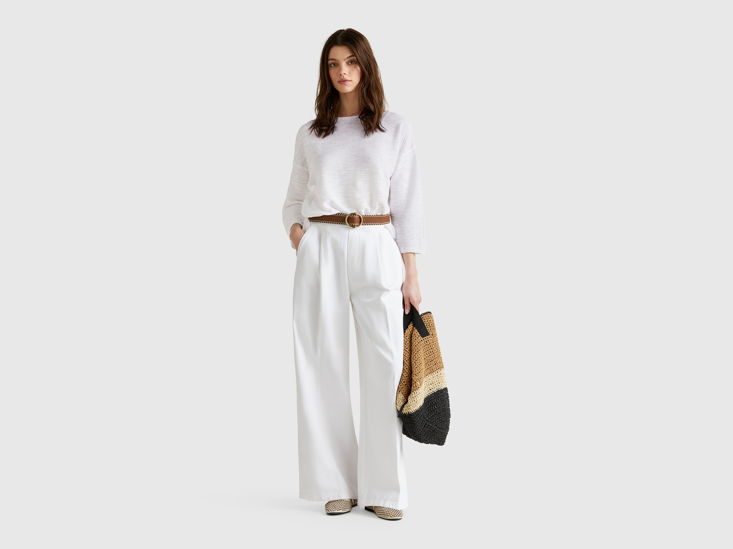 BOAT-NECK SWEAT.L/S Women image number 2