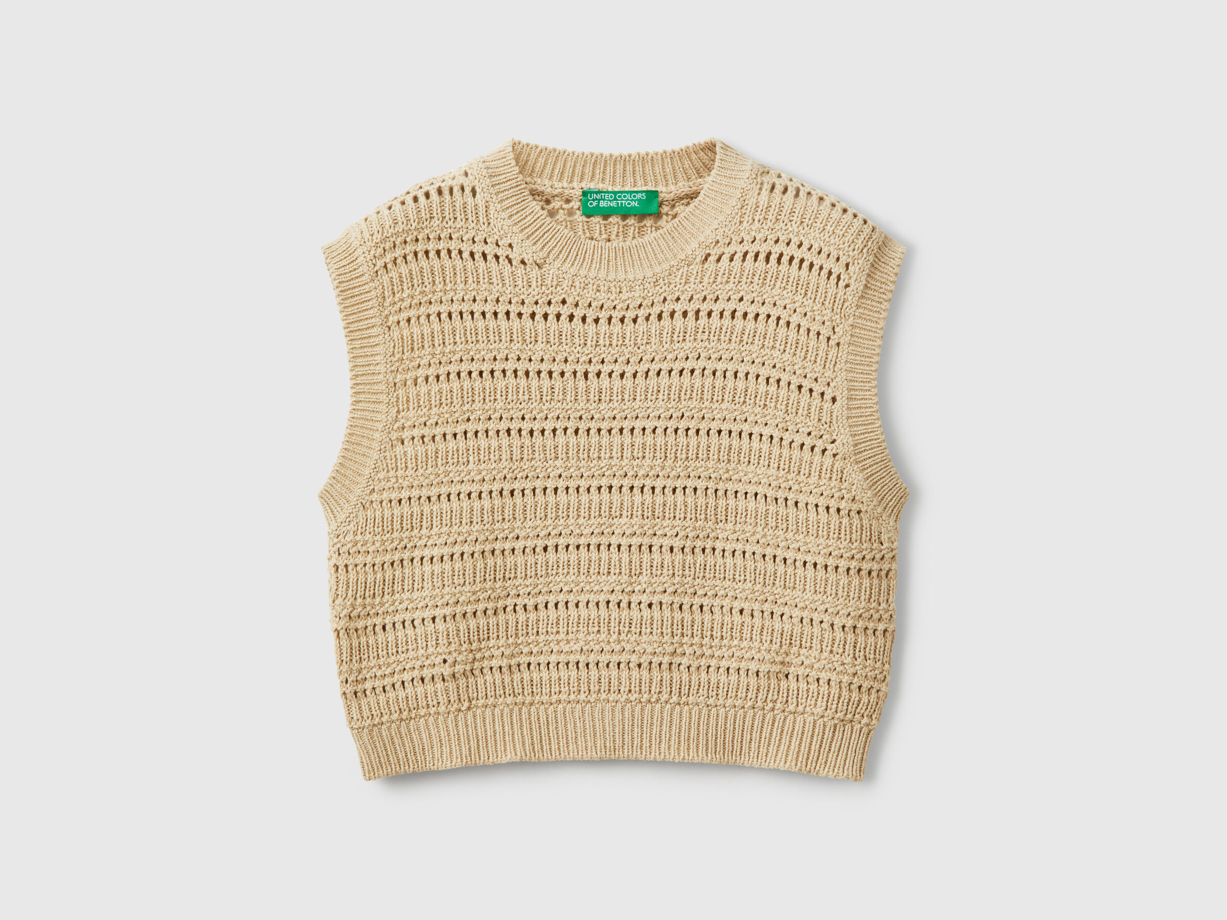 SLEEVELESS SWEATER Junior Girl image number 0
