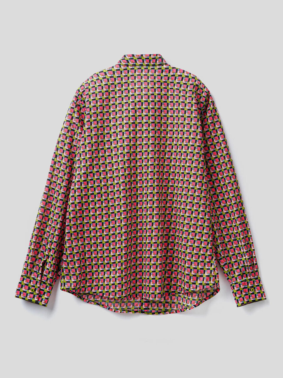 Shirt with allover pattern image number 2